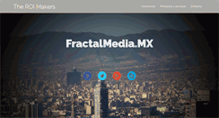 Desktop Screenshot of fractalmedia.mx